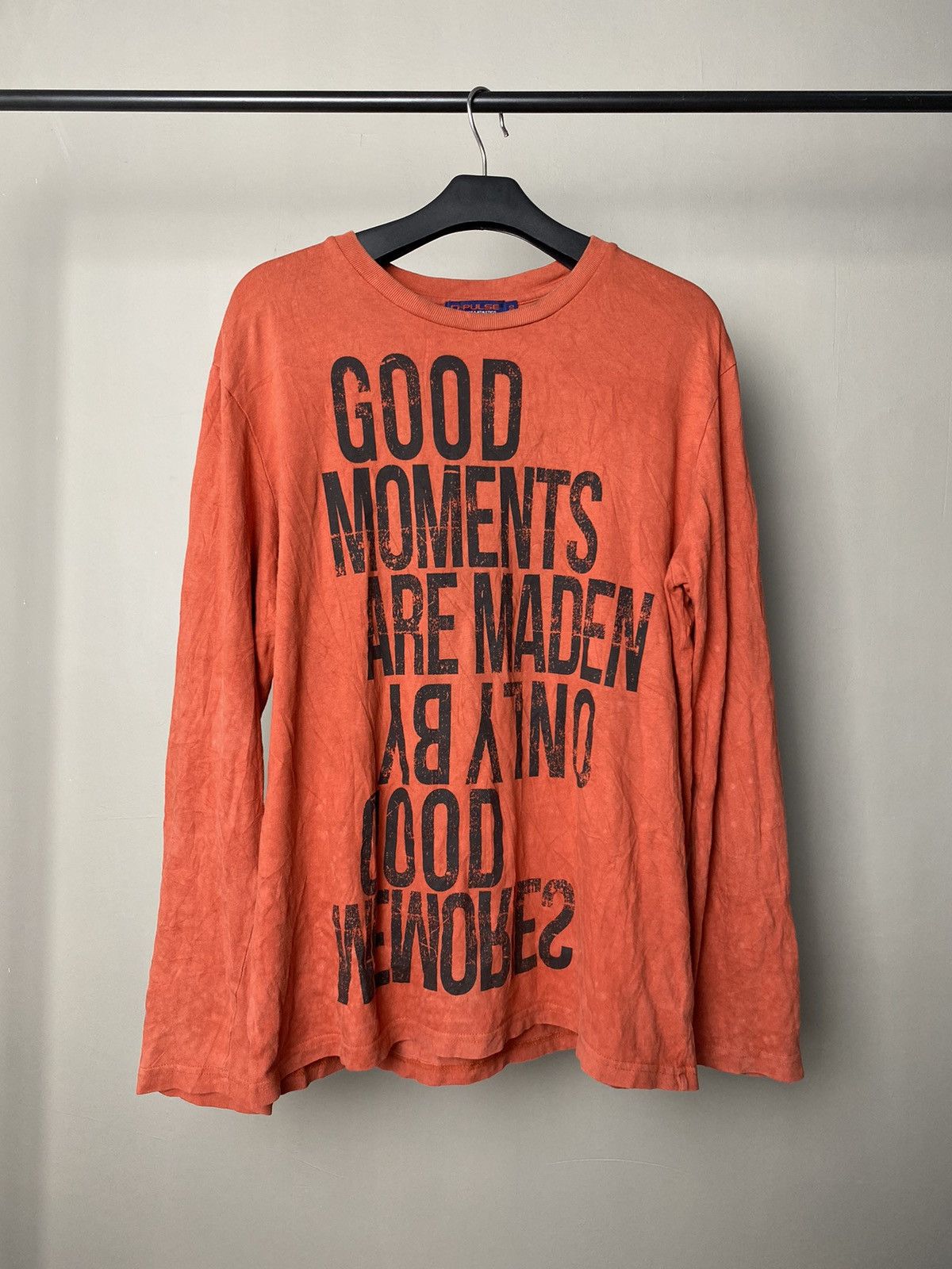 Beauty Beast × If Six Was Nine × Japanese Brand D Pulse Poem Longsleeve Size US M / EU 48-50 / 2 - 1 Thumbnail