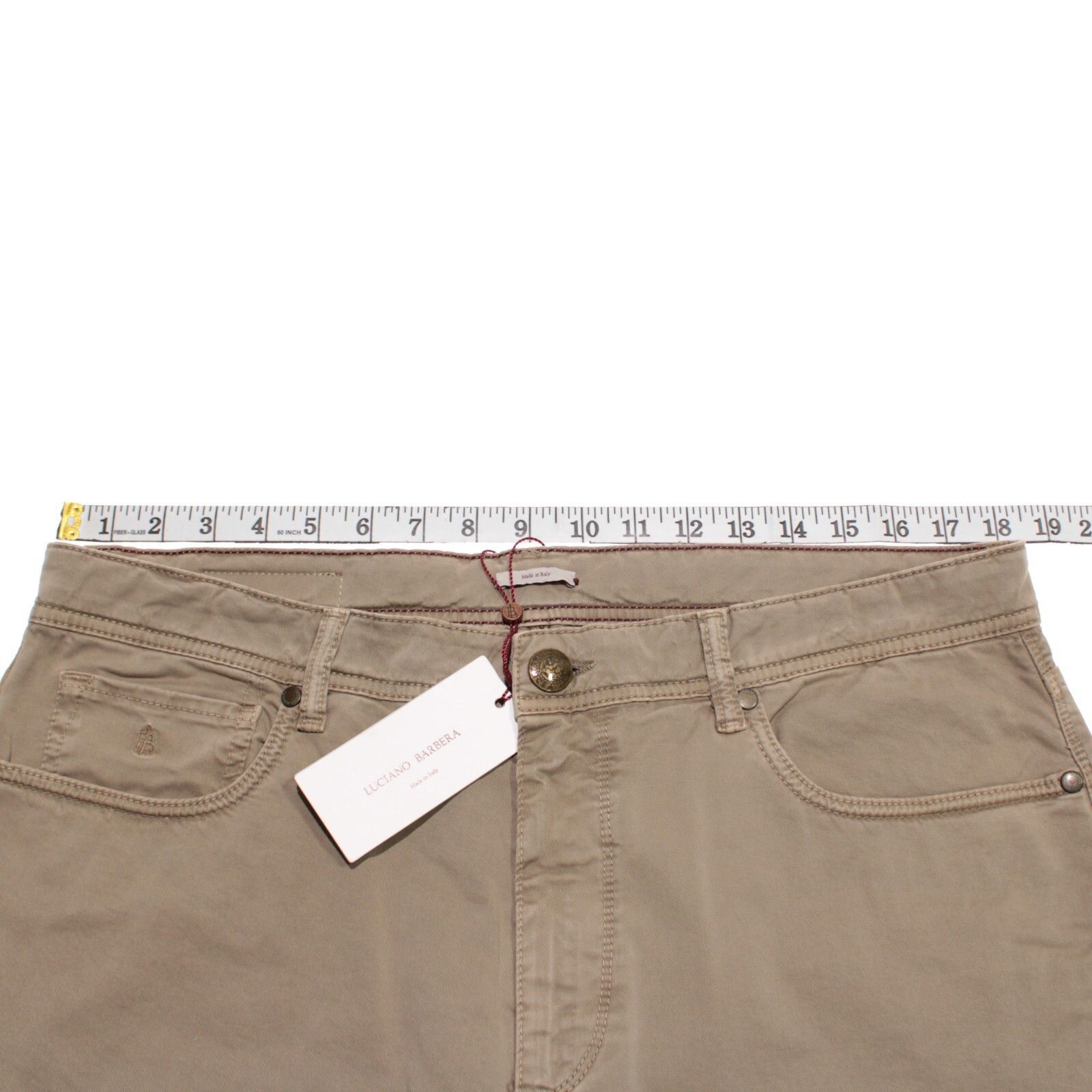 Luciano Barbera Luciano Barbera New with tags Chino Size 38 US In Beige Size US 38 / EU 54 - 4 Thumbnail