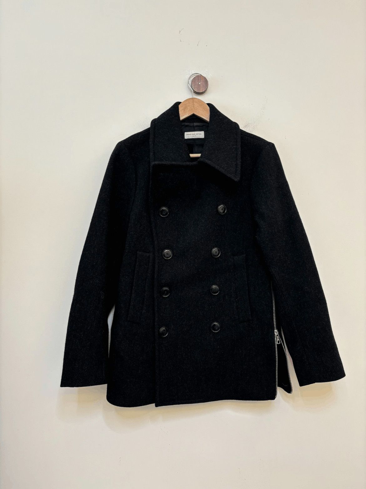 Dries Van Noten Sz 48 Dries Van Noten Double Button Wool Jacket Size US M / EU 48-50 / 2 - 1 Thumbnail