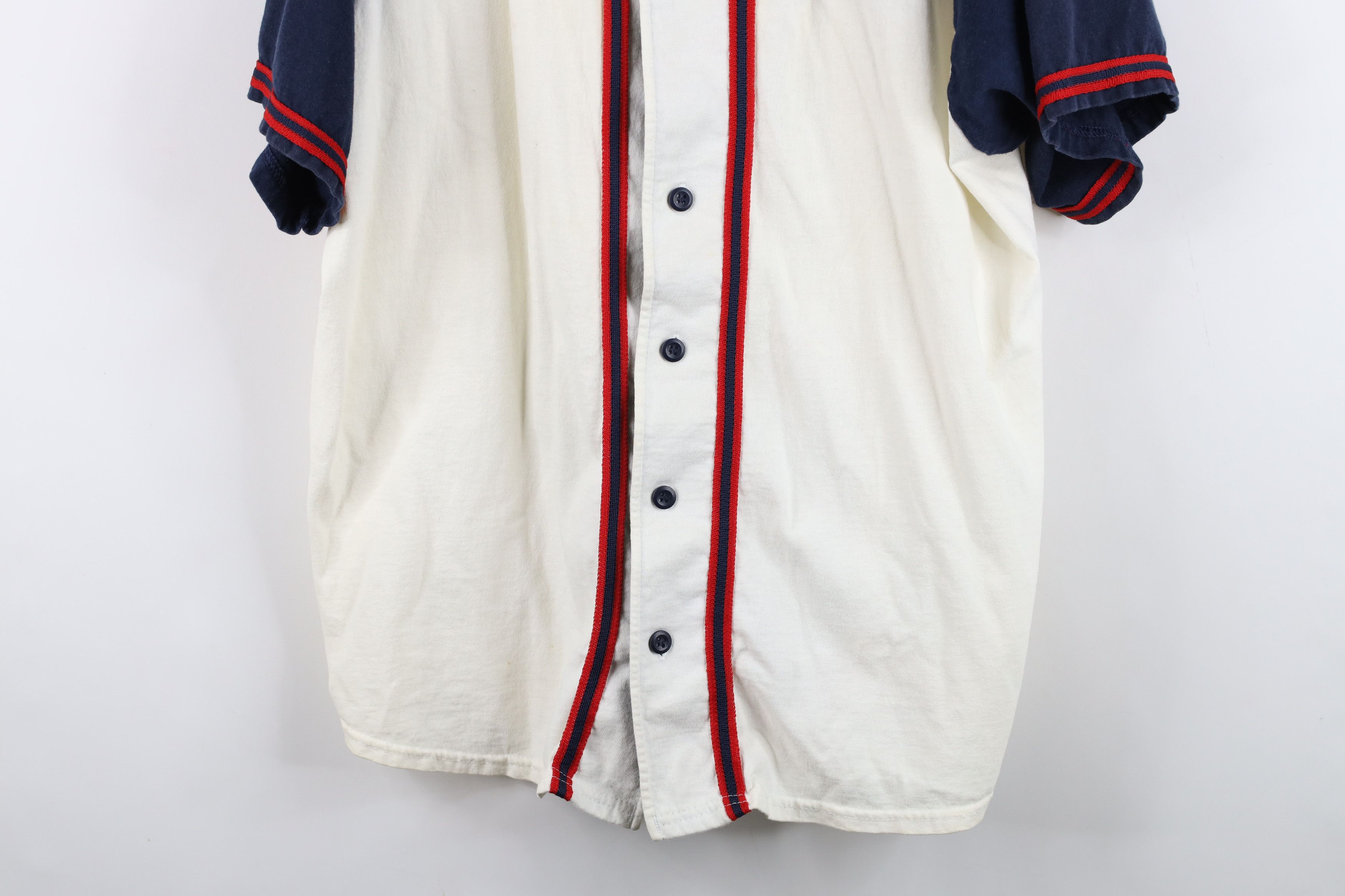 Vintage Vintage 90s K100 Radio Country Music Baseball Jersey USA Size US XL / EU 56 / 4 - 3 Thumbnail