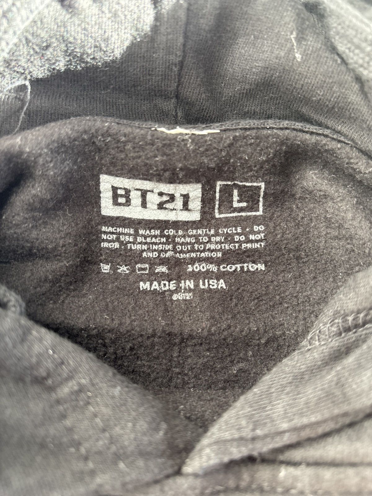 Anti Social Social Club Anti Social Social Club x BT21 Blended Hoodie Black Size US L / EU 52-54 / 3 - 3 Thumbnail