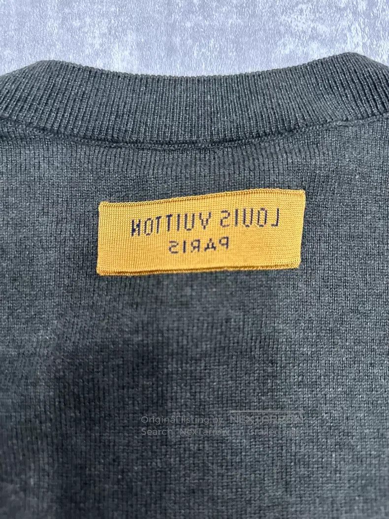 Louis Vuitton Louis Vuitton size 4l Green Cashmere Long Sleeve Sweater Size US M / EU 48-50 / 2 - 5 Thumbnail