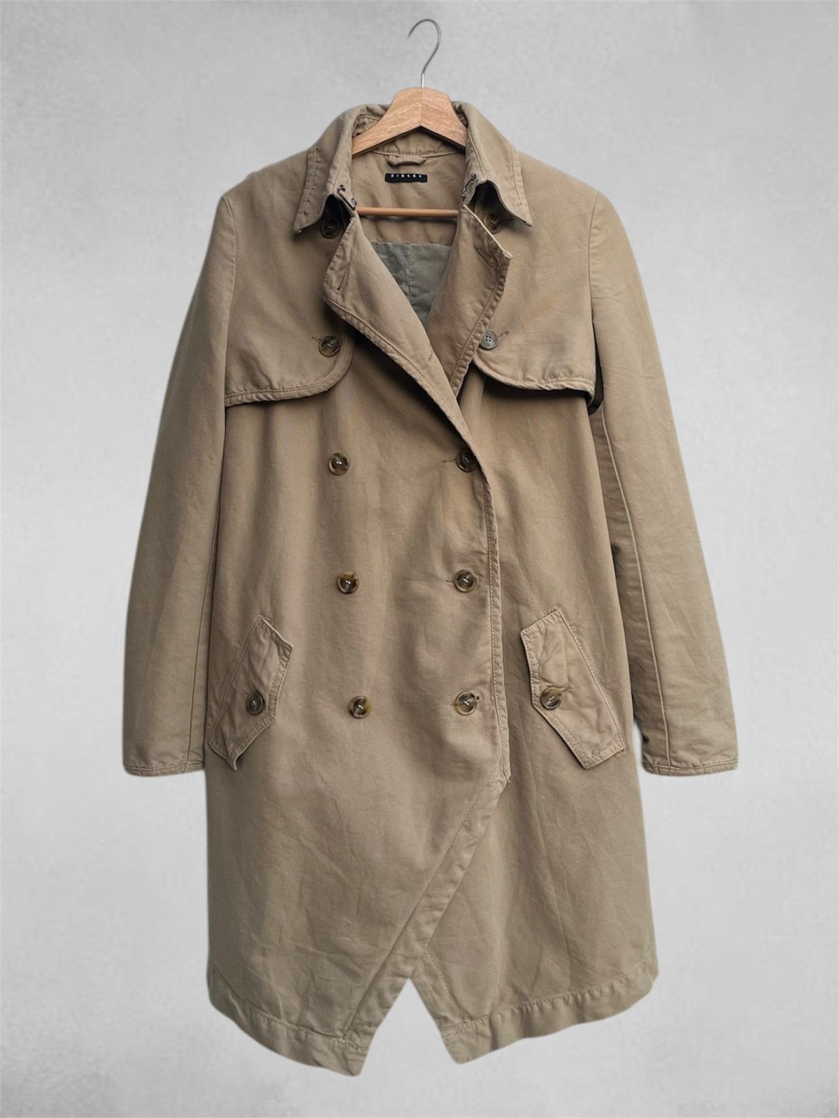 Sisley Sisley Convertible Trench Coat Size S / US 4 / IT 40 - 4 Thumbnail