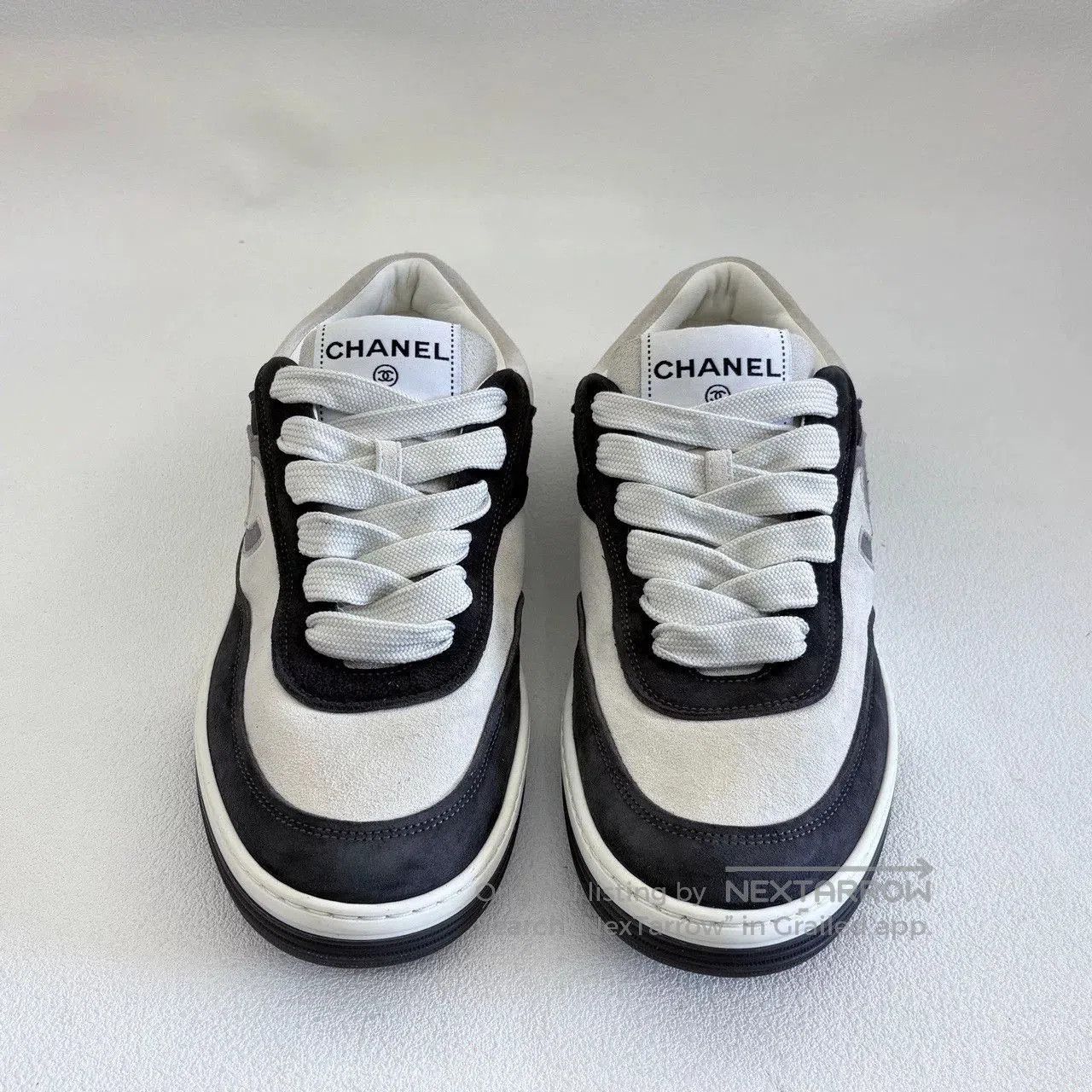 Chanel chanel black white panda slip. Size US 8 / IT 38 - 2 Thumbnail