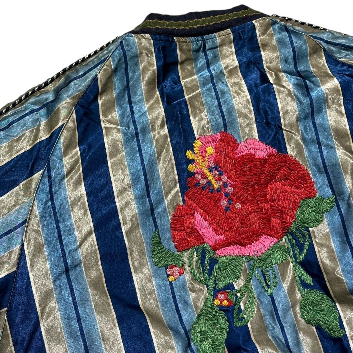 Kapital Reversible satin velvet souvenir bomber jacket Size US XL / EU 56 / 4 - 3 Thumbnail