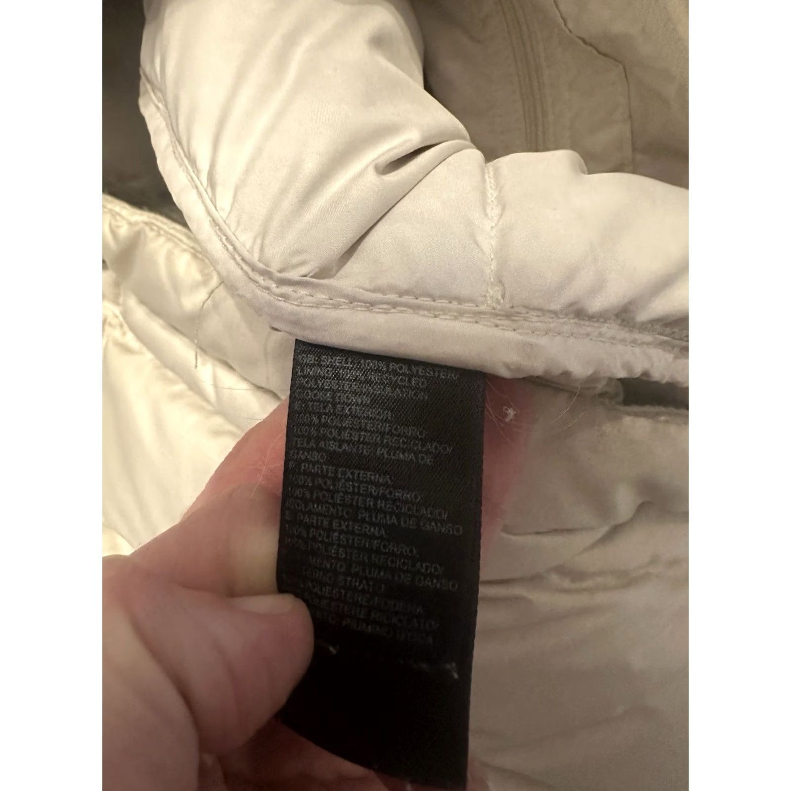 The North Face The North Face 600 Puffer Jacket Women's Medium White Parka Size M / US 6-8 / IT 42-44 - 6 Thumbnail