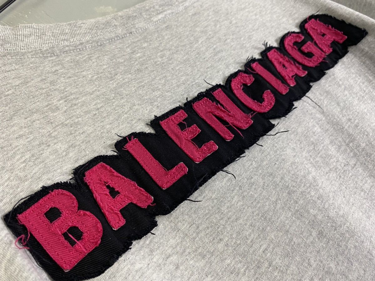 Balenciaga Balenciaga Back Logo Tee Size US M / EU 48-50 / 2 - 3 Thumbnail