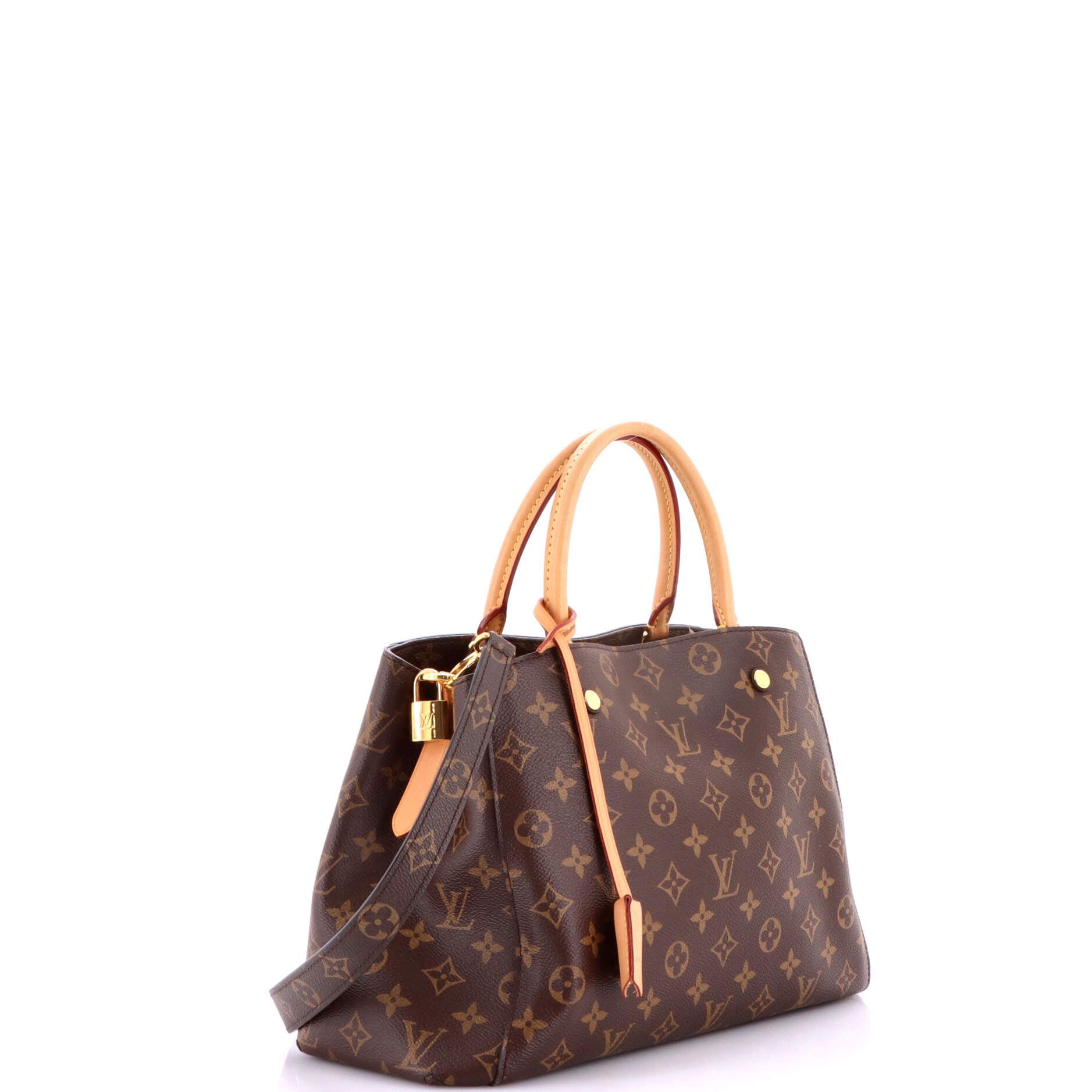 Louis Vuitton Montaigne Handbag Monogram Canvas MM Size ONE SIZE - 1 Thumbnail