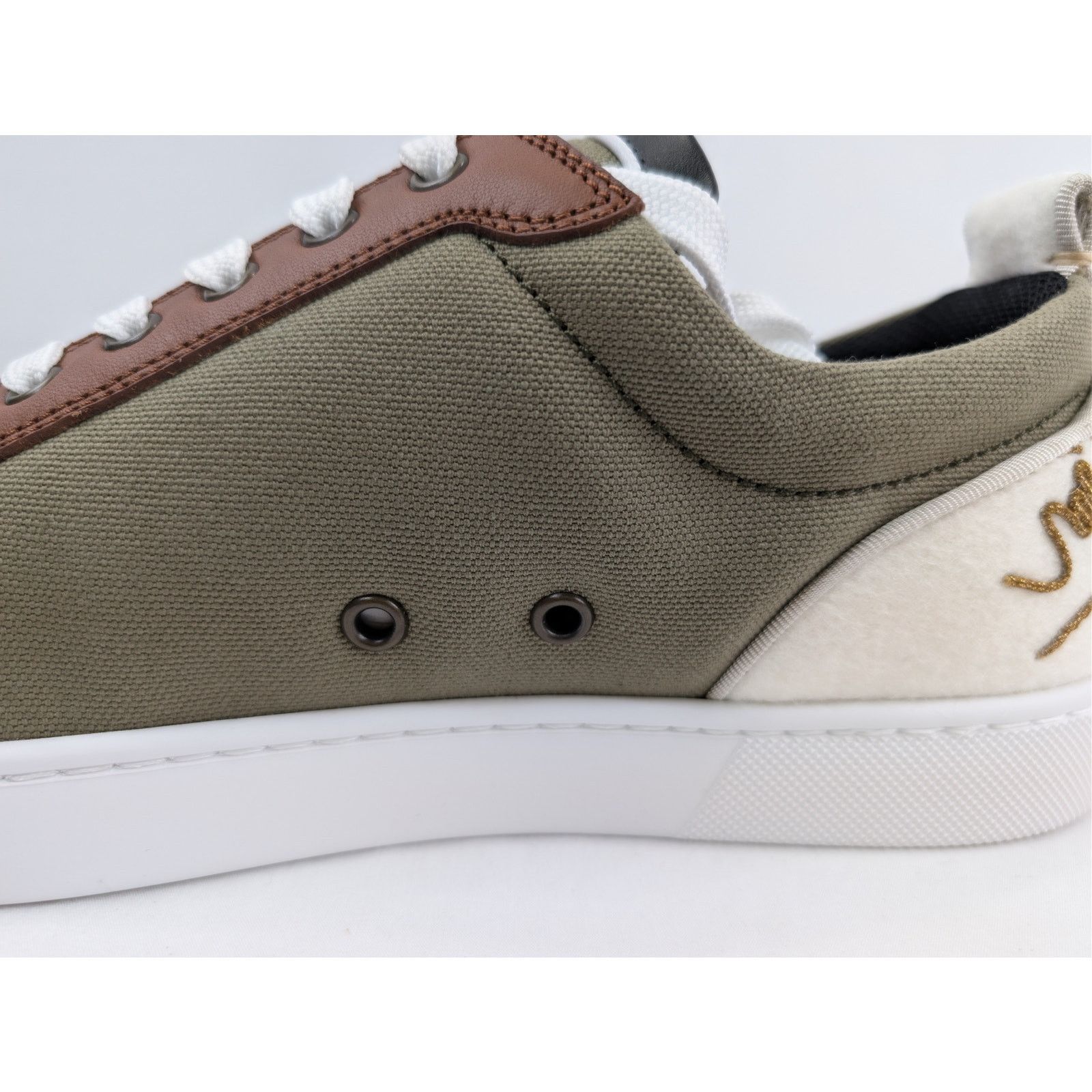 Christian Louboutin o1rshd1 Fun Louis Junior Flat Sneakers in Multicolor Size US 10 / EU 43 - 15 Thumbnail
