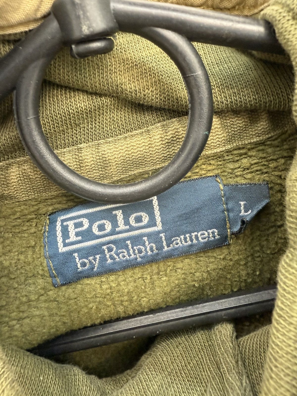 Polo Ralph Lauren Polo Ralph Lauren Military Patch Stowaway Zip Pullover Size US L / EU 52-54 / 3 - 5 Thumbnail