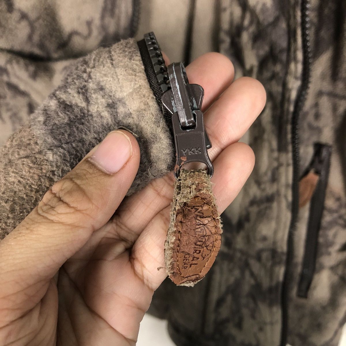 Japanese Brand 📌Vintage Zippet Fleece Jacket National Gear Hunting Design Size US M / EU 48-50 / 2 - 19 Thumbnail