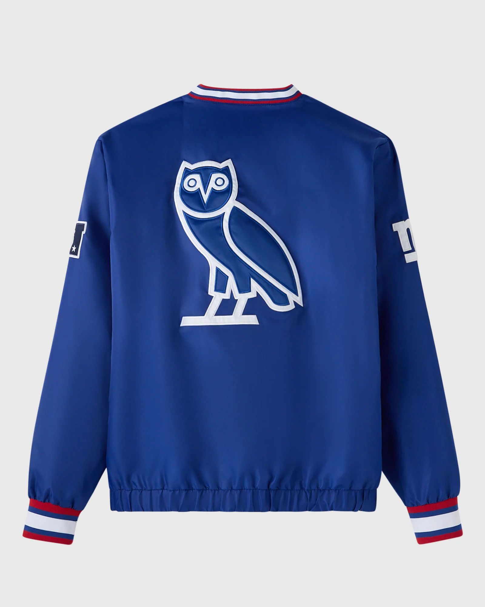 Drake OVO x NFL NEW YORK GIANTS STARTER TRAINER PULLOVER JACKET Size US XL / EU 56 / 4 - 7 Thumbnail