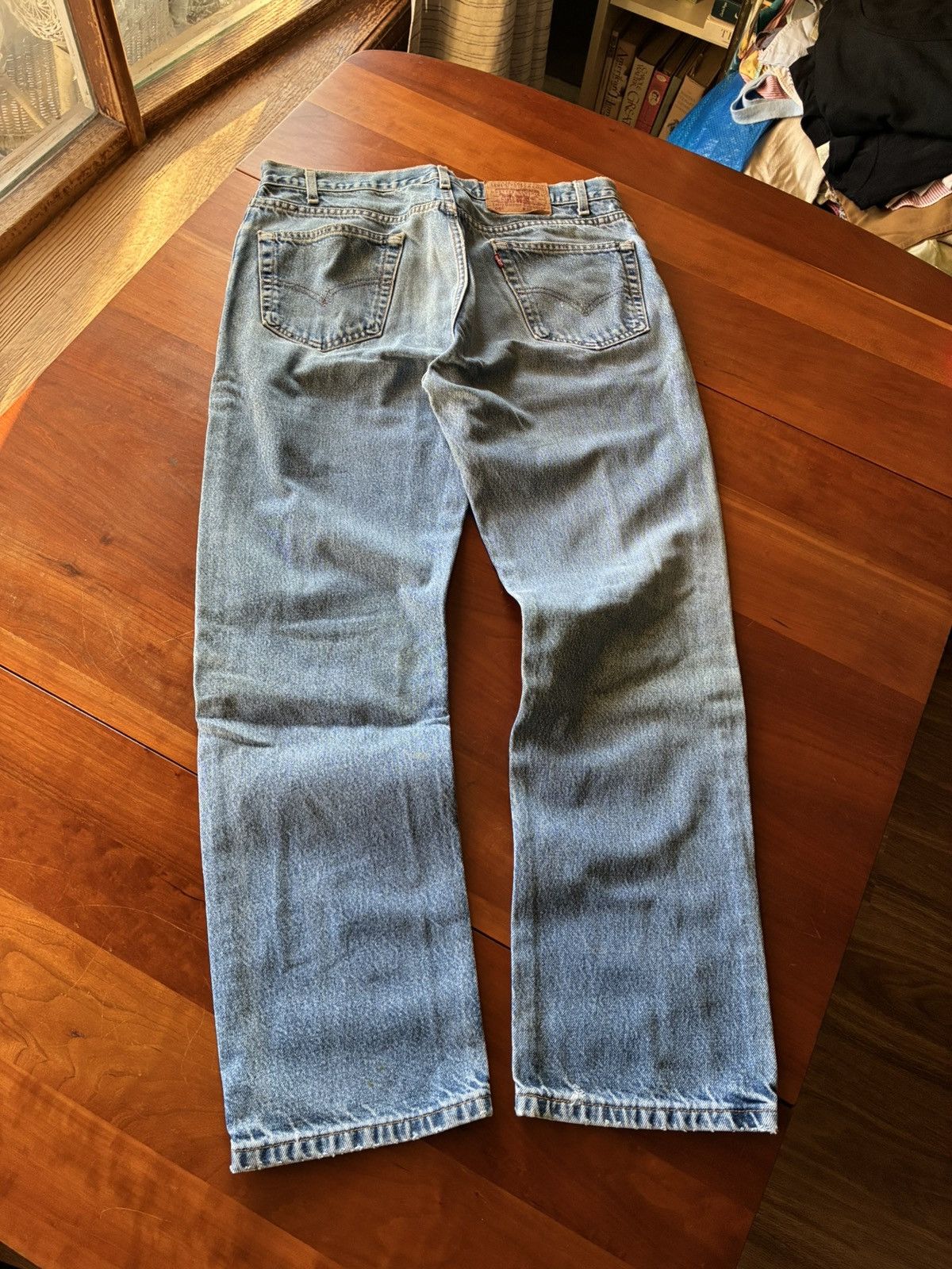 Von Dutch Vintage 90s Levi’s 505 faded denim jeans Size ONE SIZE - 1 Thumbnail