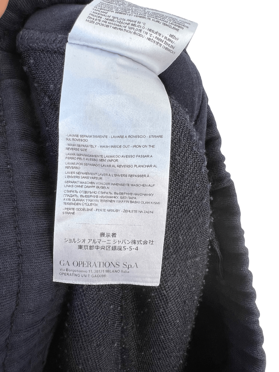 Armani Armani Fleece Pants S Size US 30 / EU 46 - 6 Thumbnail