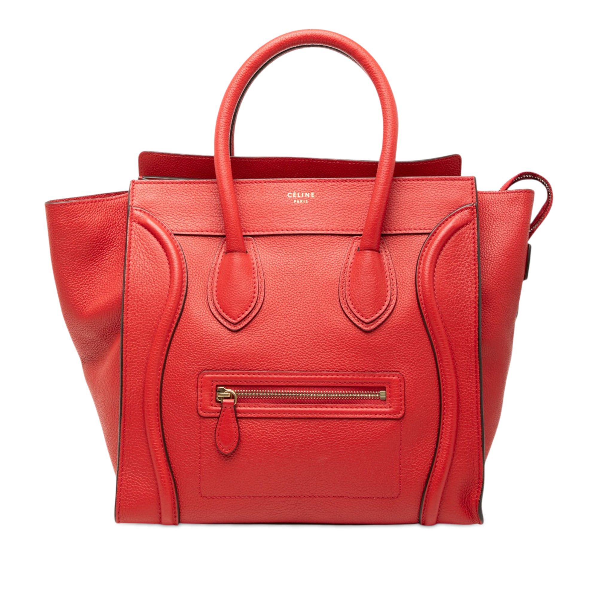 Celine Mini Grained Calfskin Luggage Tote Size ONE SIZE - 1 Thumbnail