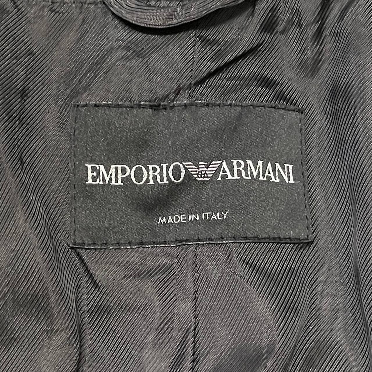 Emporio Armani Vintage Emporio Armani Wool Asymmetric Jacket Size S / US 4 / IT 40 - 9 Thumbnail