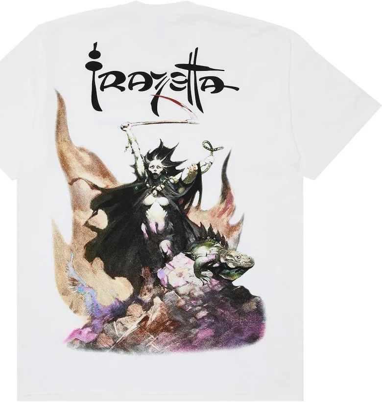 Supreme Supreme x Frank Frazetta Woman With Scythe Tee 'White' Size US XL / EU 56 / 4 - 1 Preview