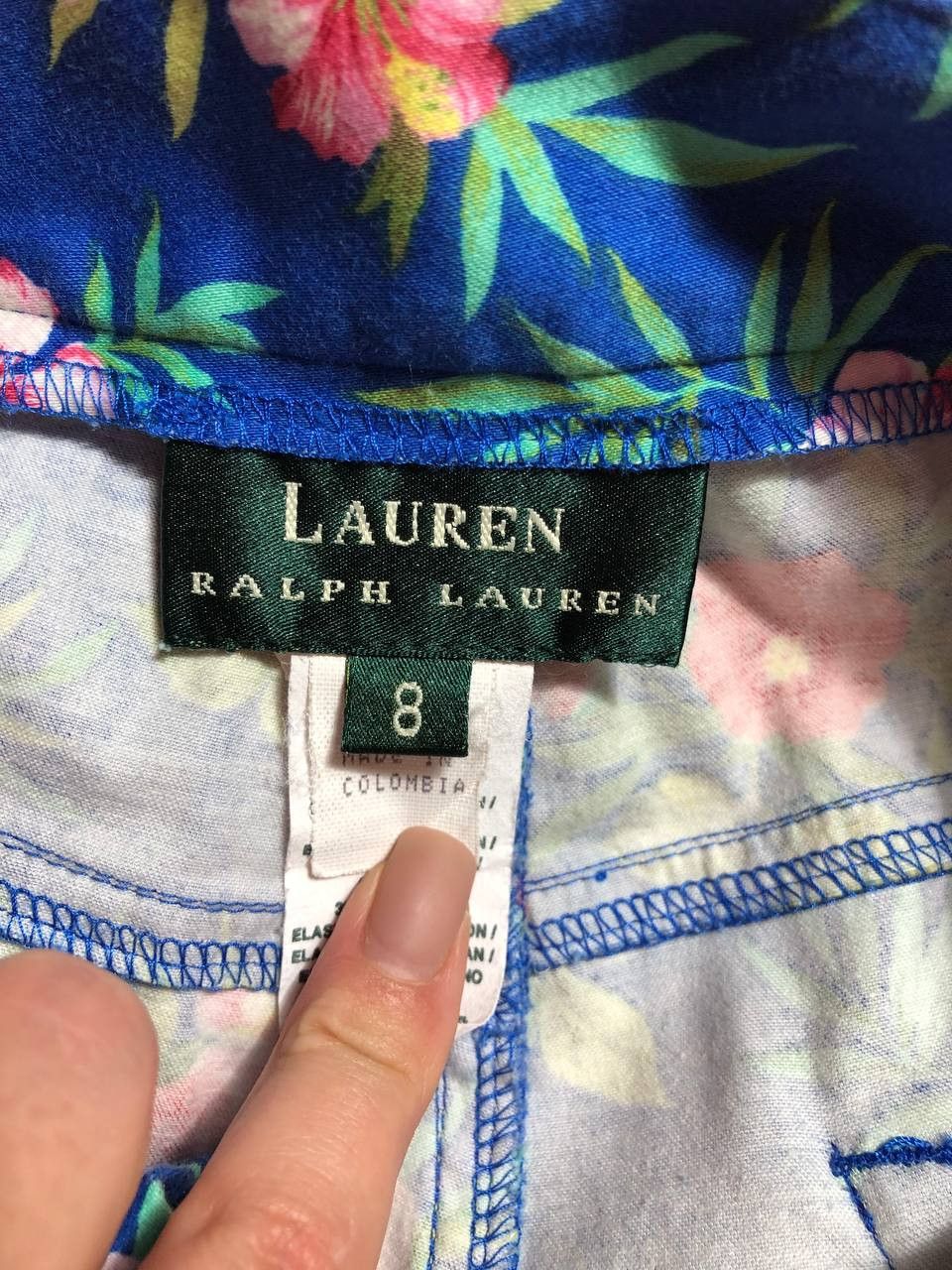 Lauren Ralph Lauren × Polo Ralph Lauren × RRL Ralph Lauren LRL Women Bleach-Out Wide-Leg Jeans Size 8 Size 27" / US 4 / IT 40 - 2 Thumbnail
