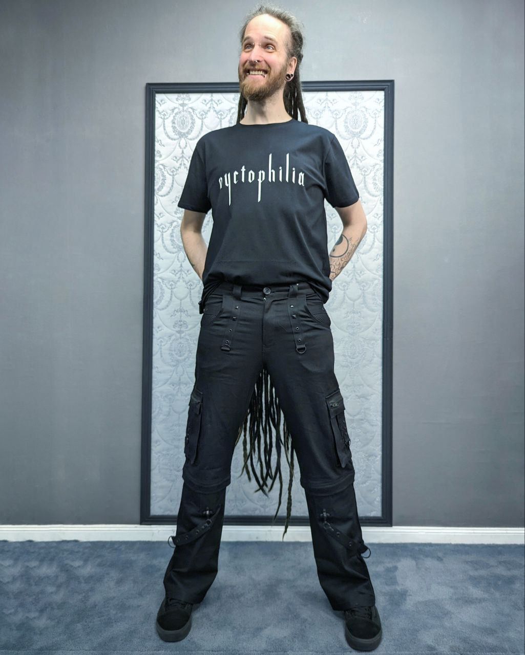 Rare Gothicana Punk Avant Garde Zipper pants
