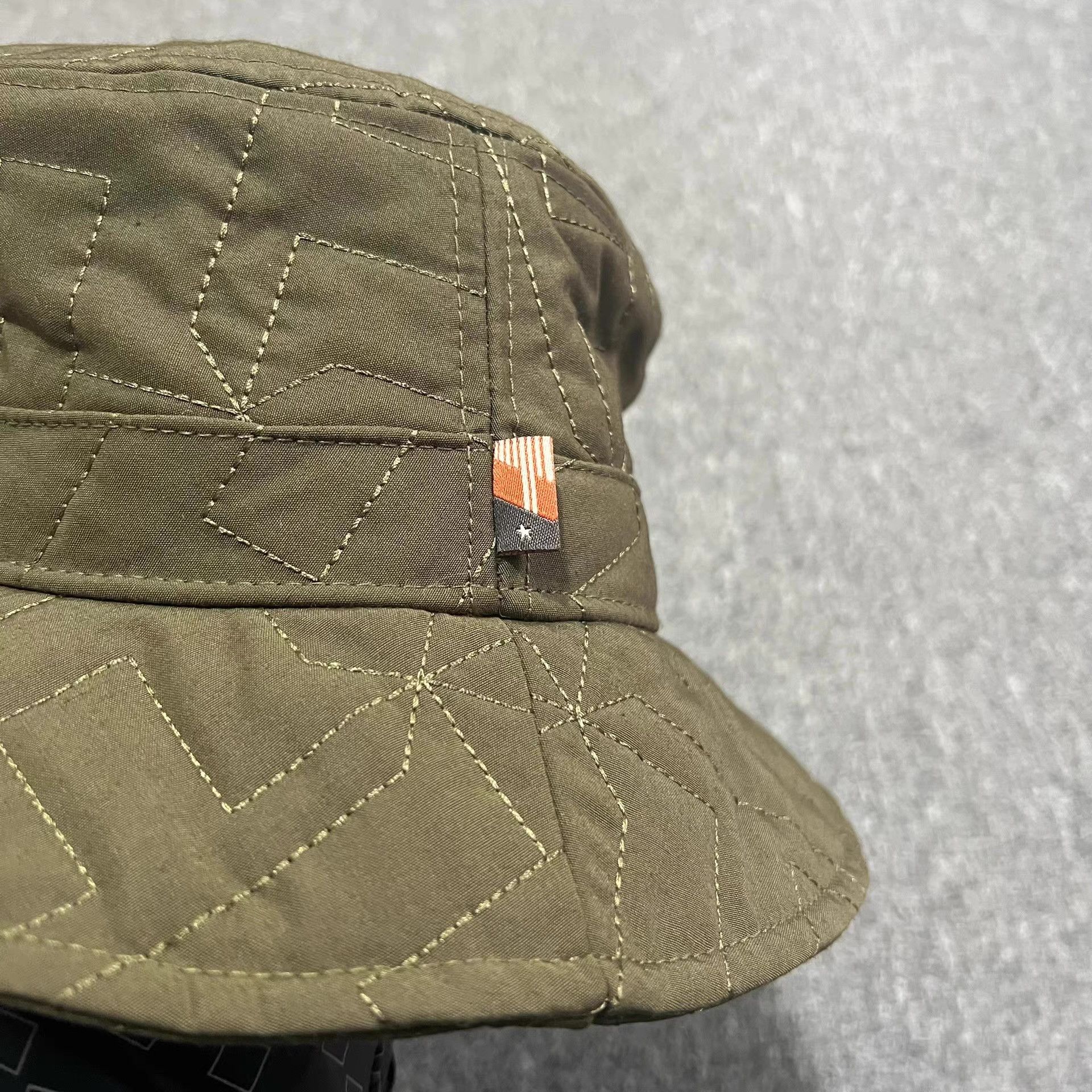Honor the Gift HonorTheGift Quilted Single-Line Embroidered Bucket Hat Q7 Size ONE SIZE - 3 Thumbnail