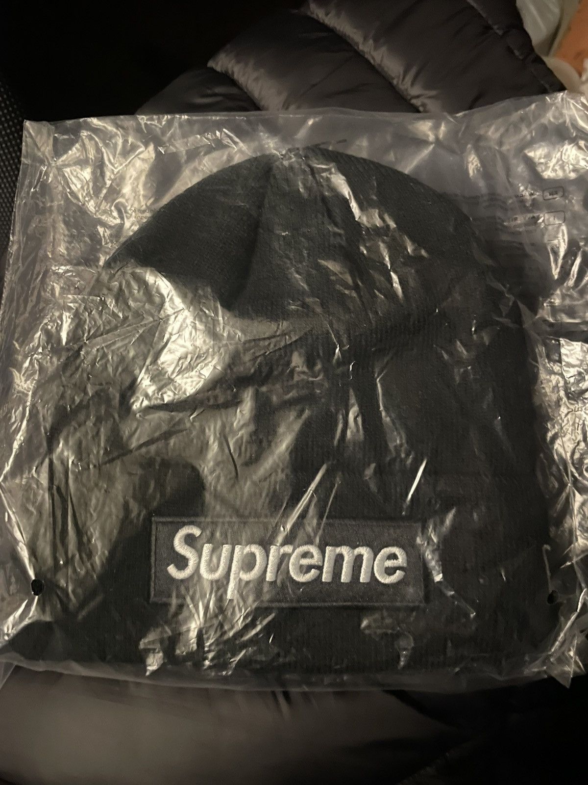 Supreme Supreme black box logo beanie Size ONE SIZE - 1 Thumbnail