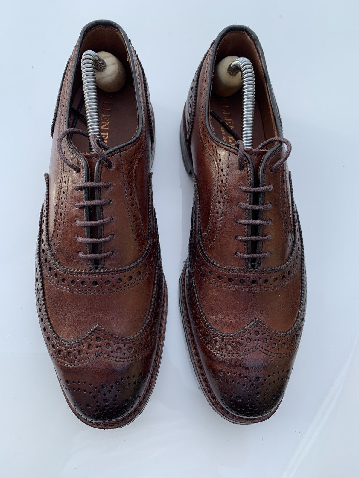 Allen Edmonds Allen Edmonds Dark Chili McAllister Wingtip  display picture 3