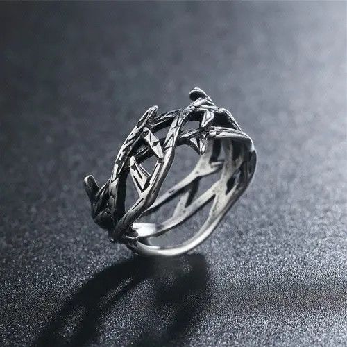 Jewelry Asabuki x Asami Hollow Out Ring Size ONE SIZE - 2 Thumbnail