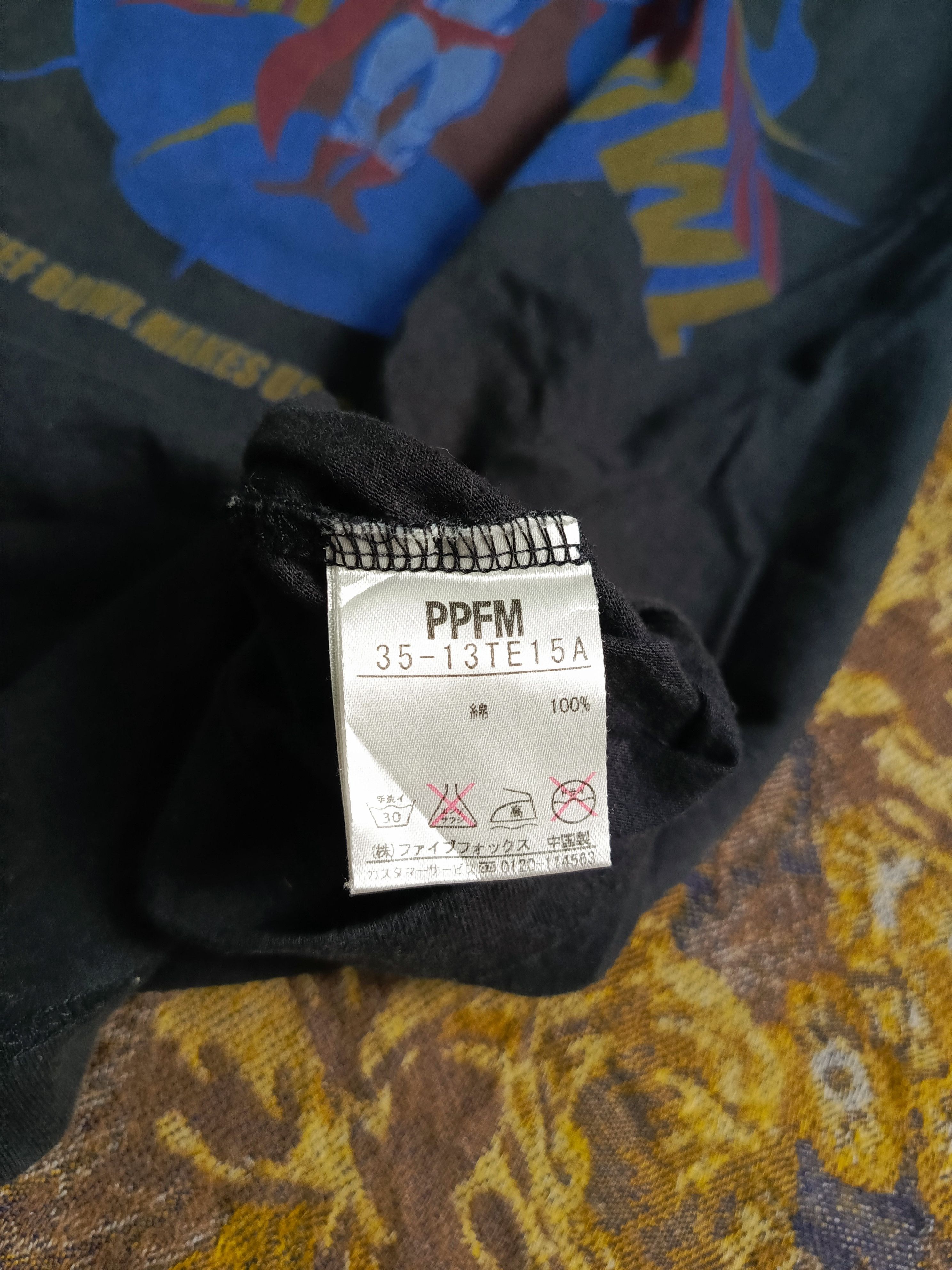 PPFM PPFM Beef Super Bowl T-Shirt – Rare Comic Style Streetwear Size US M / EU 48-50 / 2 - 7 Thumbnail