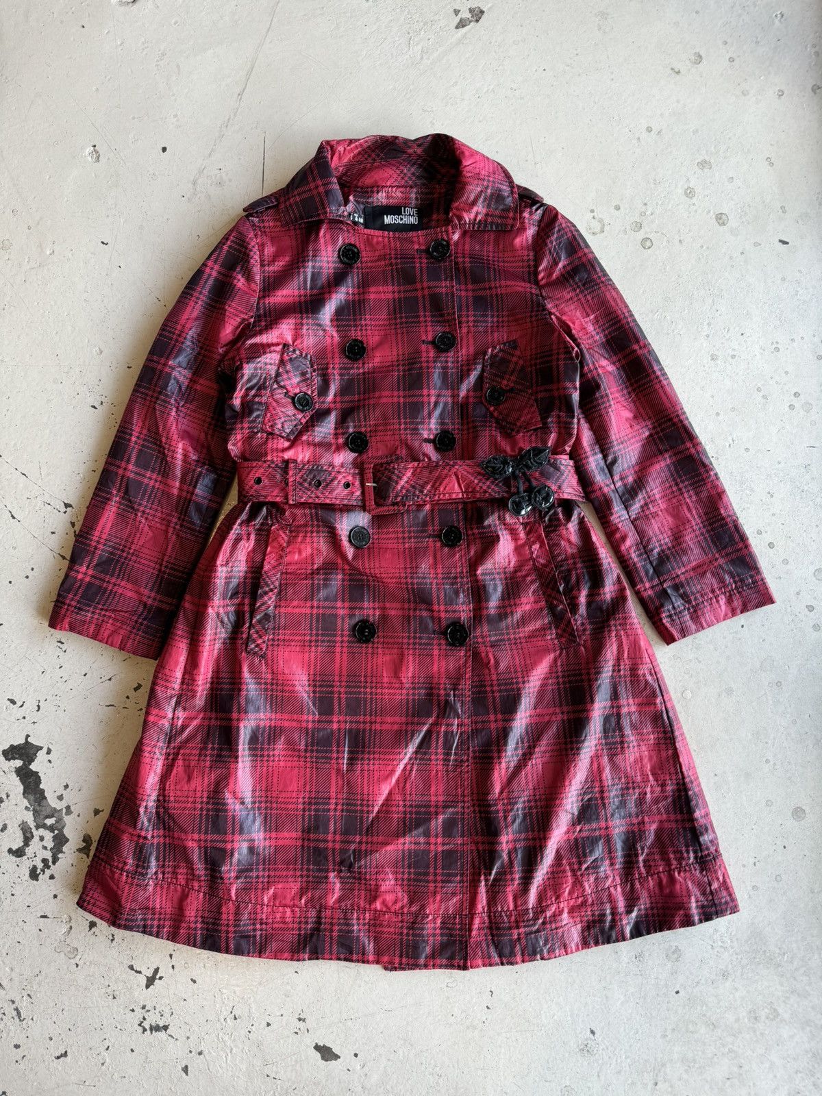 Moschino Love Moschino Cherry Parkas Jacket Size US M / EU 48-50 / 2 - 1 Thumbnail