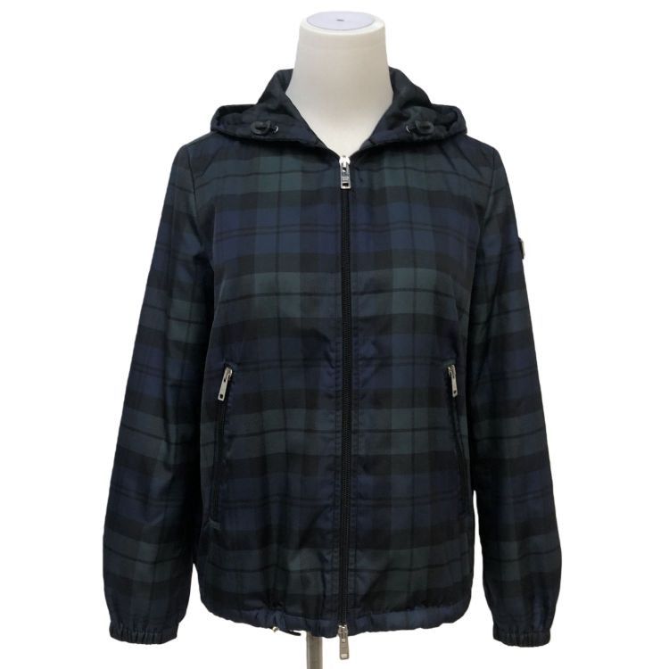 Prada Prada Plaid Tartan Hooded Jacket Size 36 Size XS / US 0-2 / IT 36-38 - 1 Thumbnail