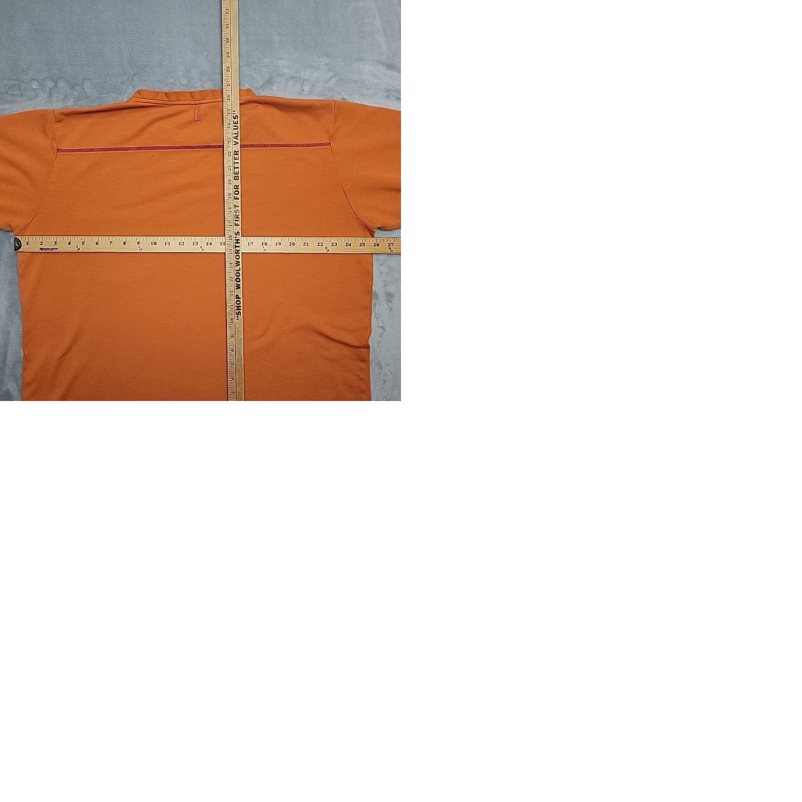 Patagonia Patagonia Shirt Men XL Orange Long Sleeve Organic Cotton Tencel Blend 54445 Size US XL / EU 56 / 4 - 9 Thumbnail