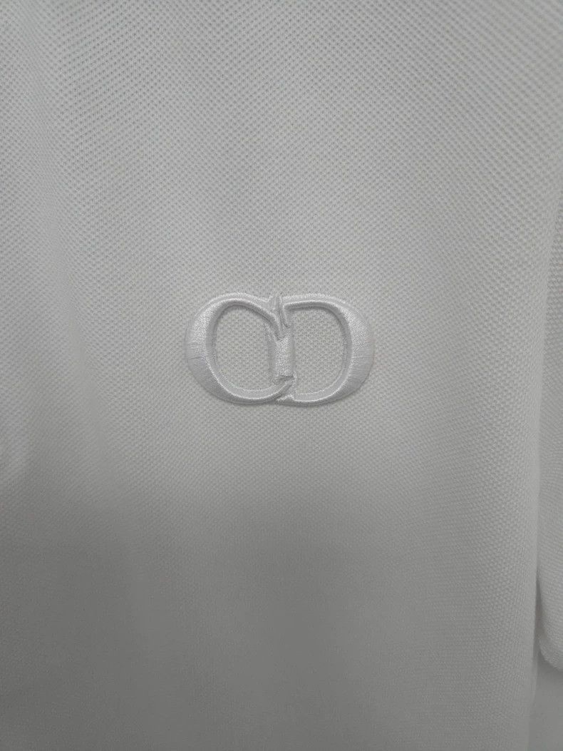 Dior DIOR CD Embroidered Short Sleeve Polo-2506 Size US S / EU 44-46 / 1 - 4 Thumbnail