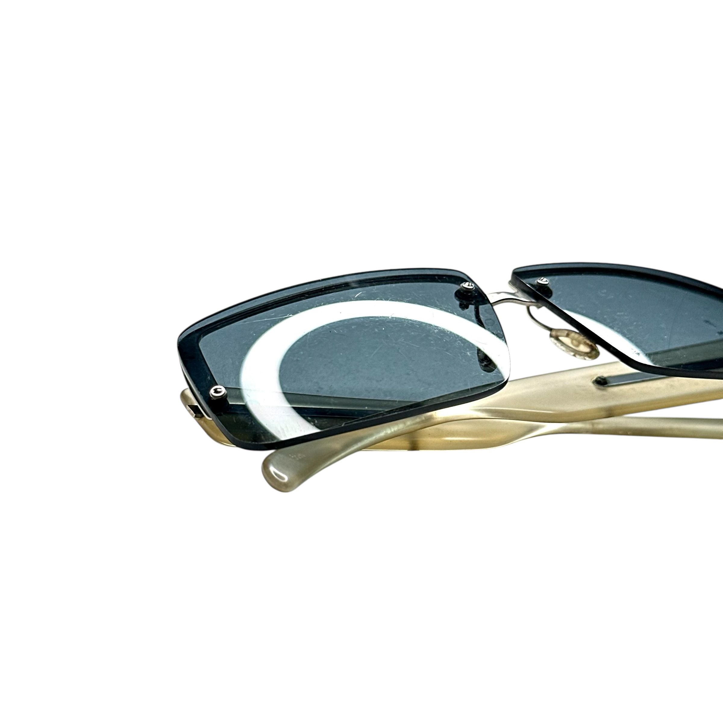 Prada Rare Prada Squared Sunglasses Size ONE SIZE - 10 Thumbnail