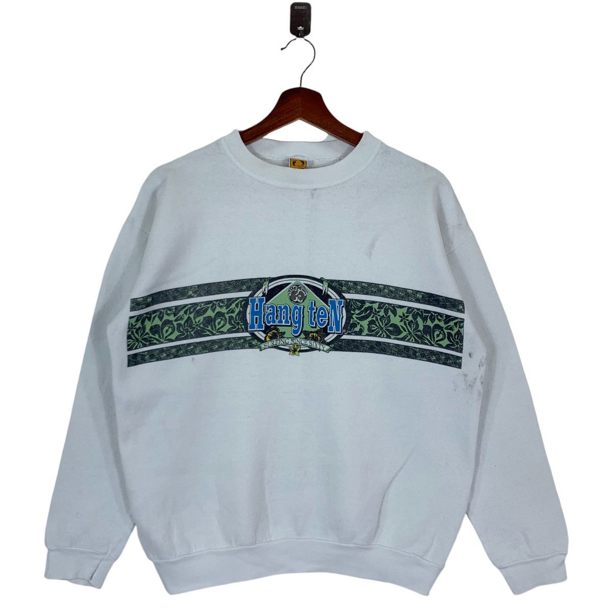 Hang Ten × Vintage Vintage Hang Ten Surfwear Hawaii Pullover Jumper Crewneck Size US M / EU 48-50 / 2 - 1 Thumbnail