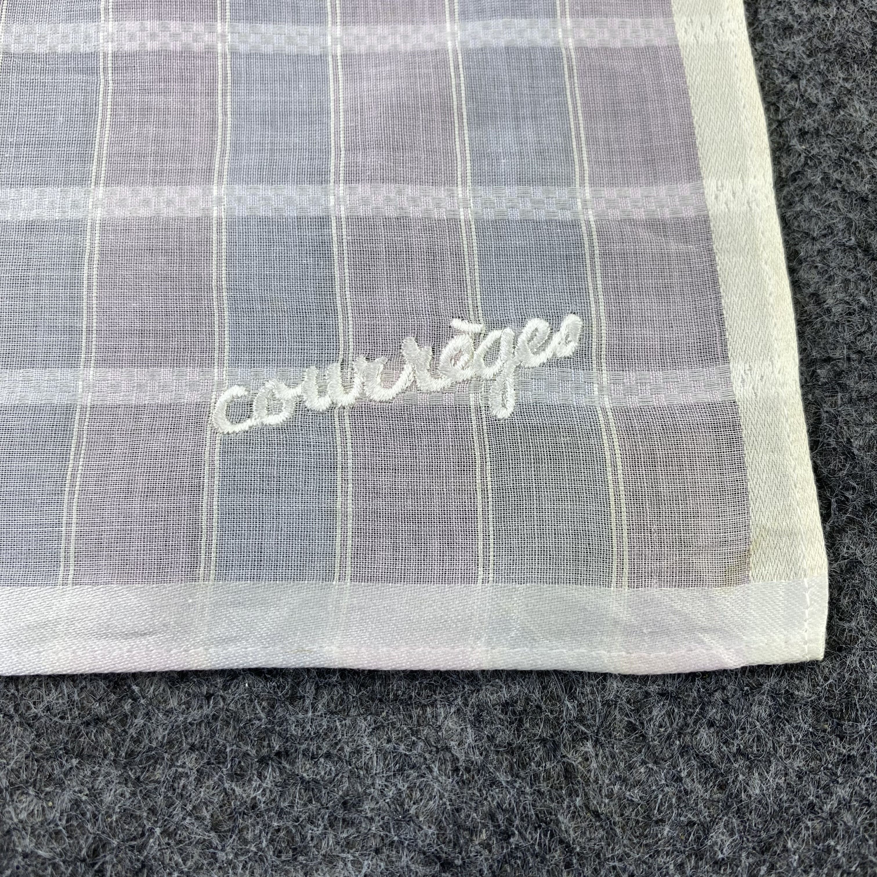 Courreges Courreges Homme Handkerchief / Neckerchief / Bandana-B1226 Size ONE SIZE - 5 Thumbnail