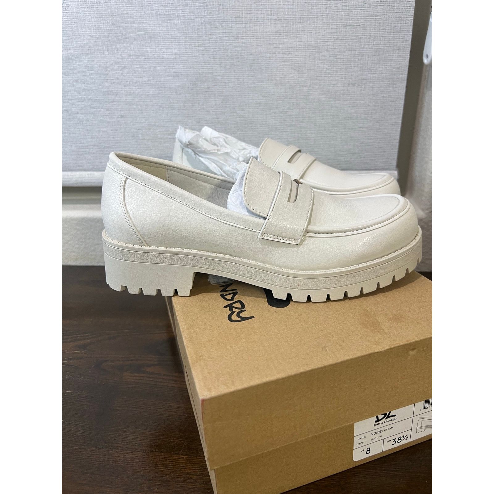 Other Chunky Cream Platform Loafers NWT 8 Size US 8 / IT 38 - 7 Thumbnail