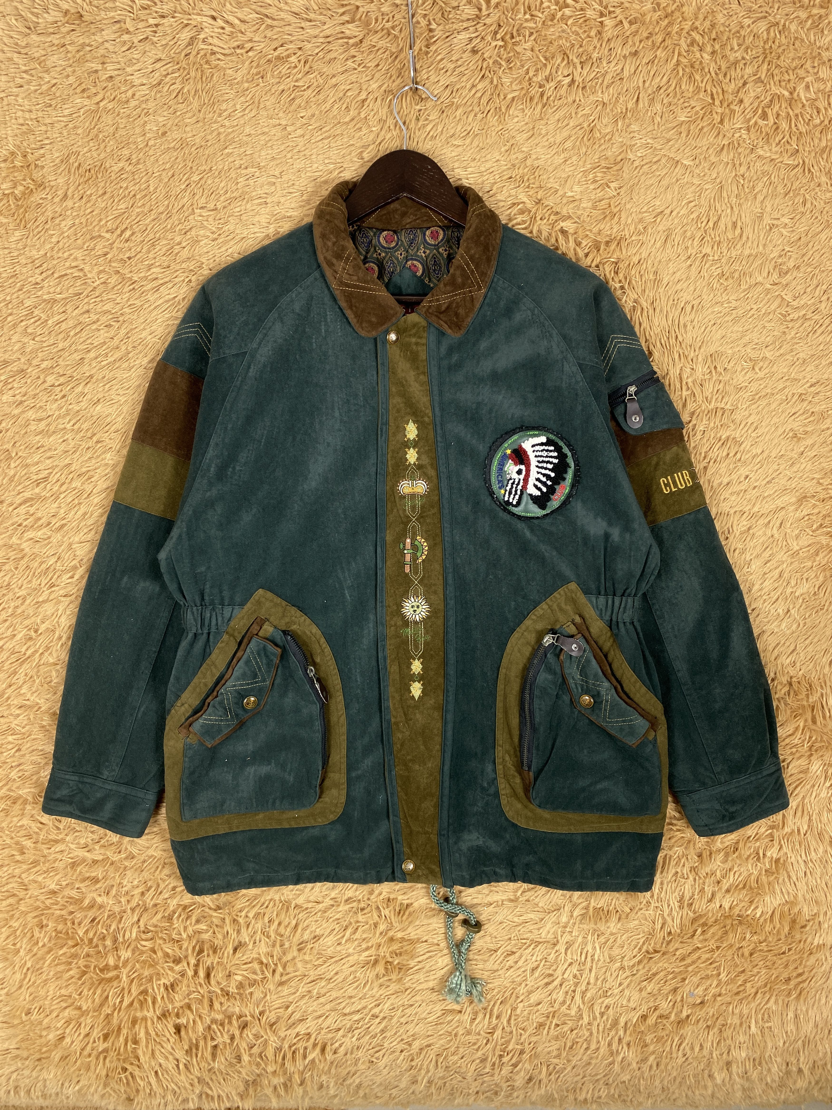 Native Vintage Design Aztec Native Navajo Jacket PJ2396 Size US S / EU 44-46 / 1 - 1 Thumbnail