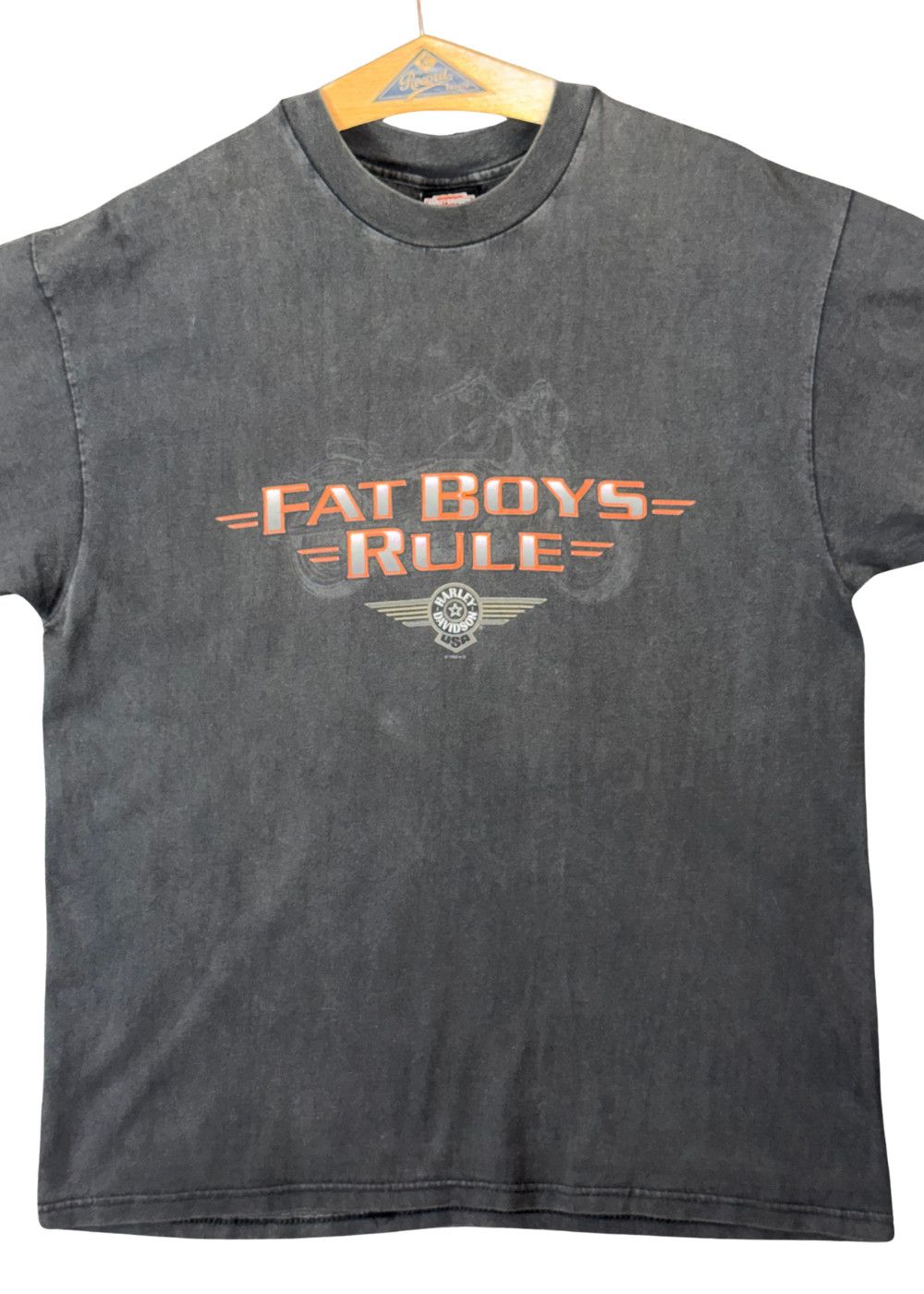1998 Harley-David Peterson's Miami Florida Dealer Faded Tee image 5
