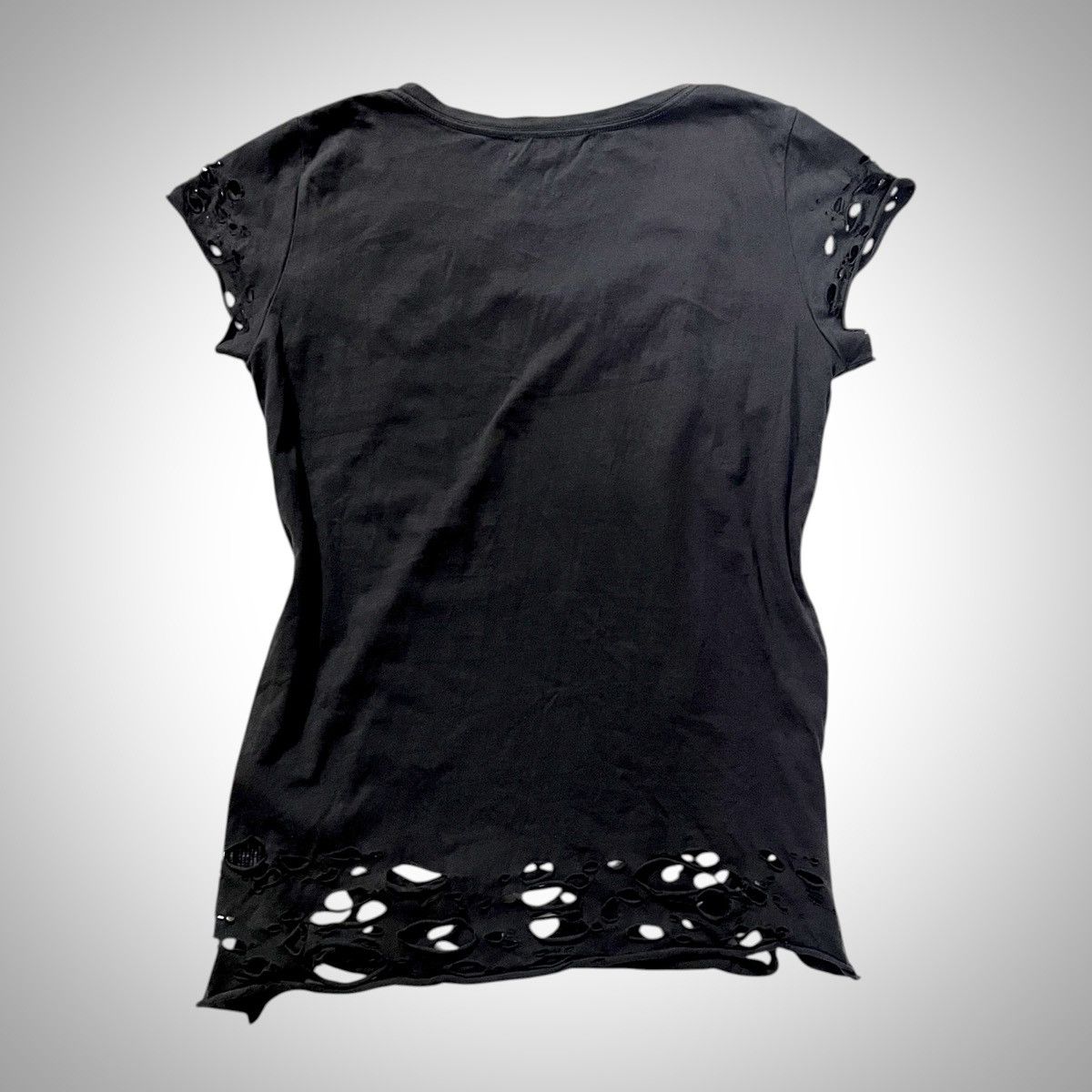 Hysteric Glamour Hysteric Glamour Thrashed Safety Pins Shirt Size US S / EU 44-46 / 1 - 4 Thumbnail