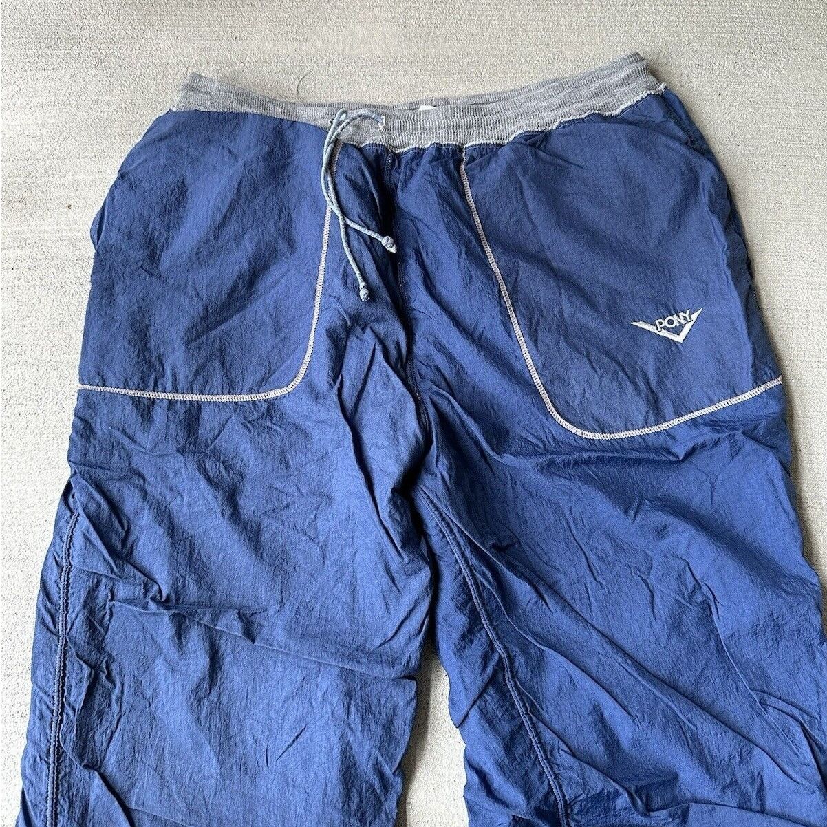 PONY × Vintage Vintage Reversible Pony Sweat Track Pants Large Size US 32 / EU 48 - 2 Thumbnail