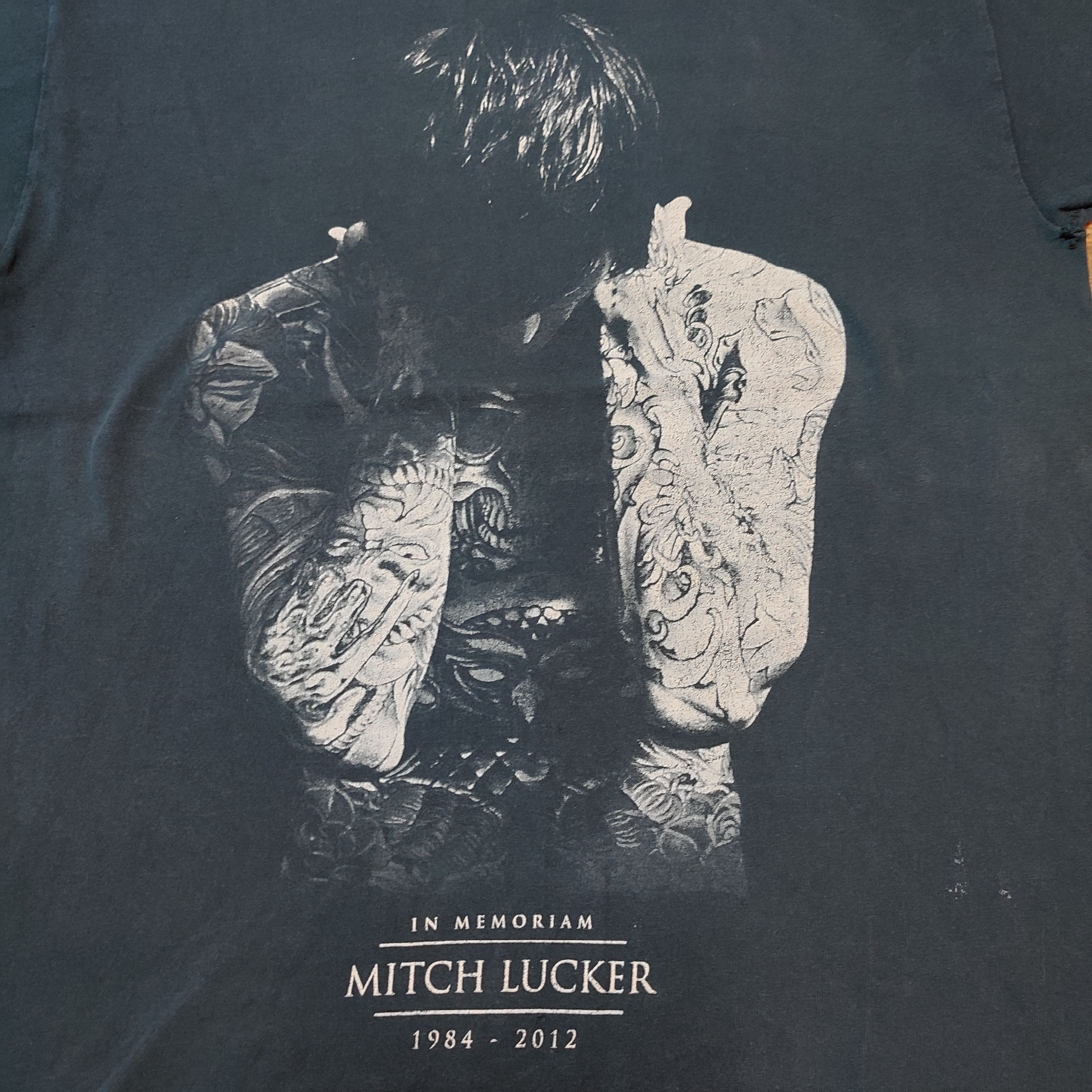 Band Tees × Vintage 🔥Rare🔥 MITCH LUCKER In Memoriam 1984 - 2012 Size US L / EU 52-54 / 3 - 3 Thumbnail