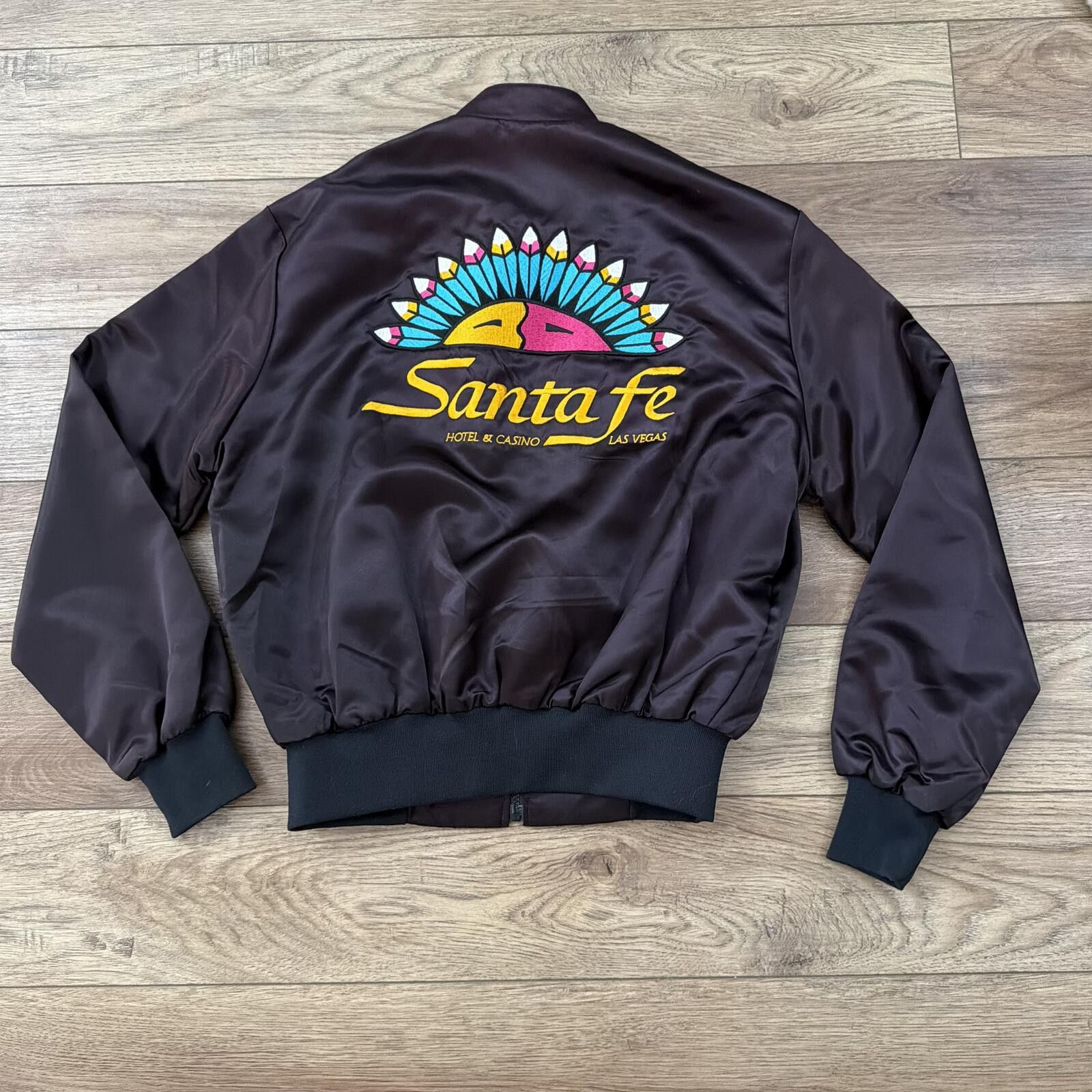 Other Vintage 80s Las Vegas Santa Fe Hotel & Casino Bomber Jacket Size US M / EU 48-50 / 2 - 1 Thumbnail