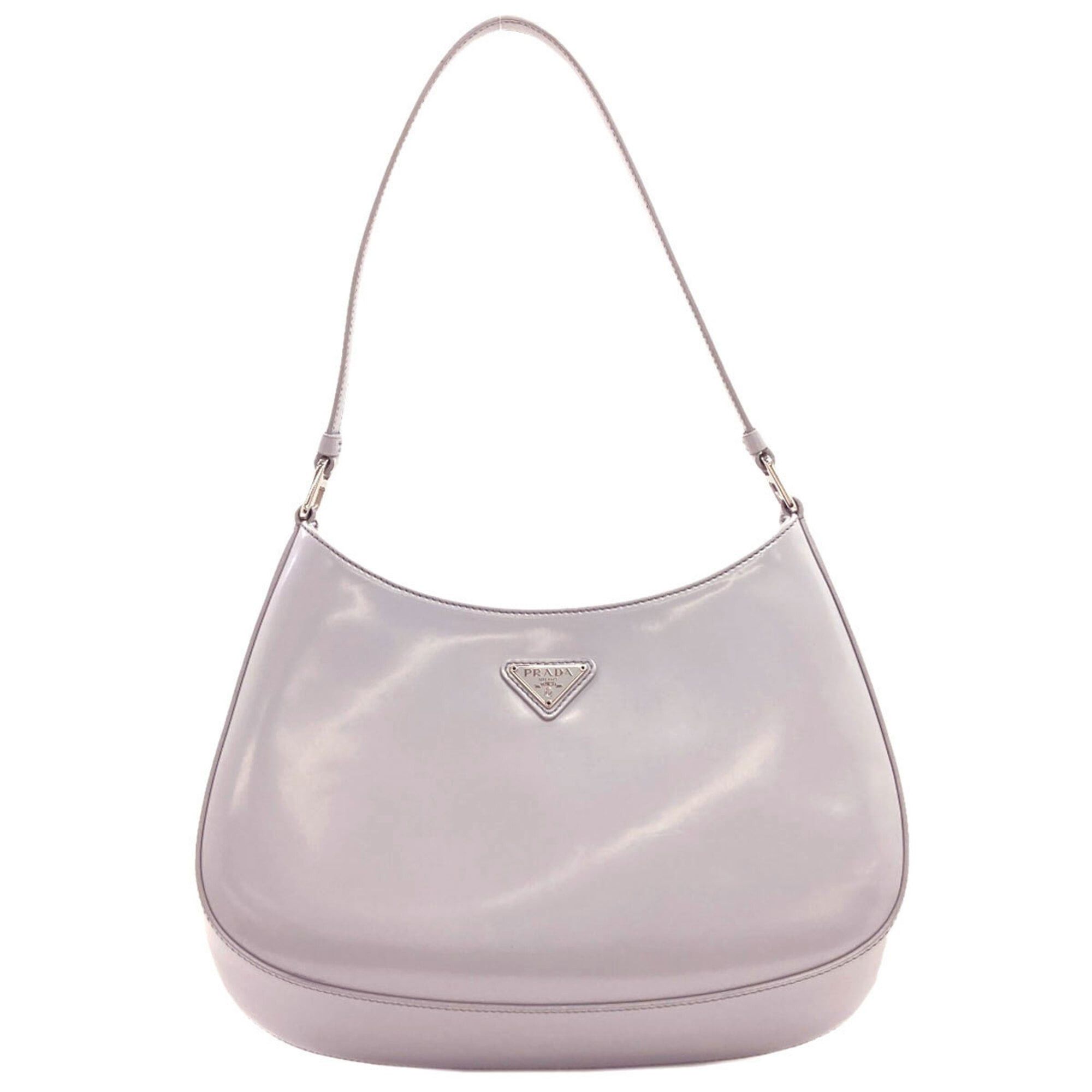 Prada Prada Cleo One-Shoulder Bag, Calfskin, Women's PRADA Size ONE SIZE - 1 Thumbnail