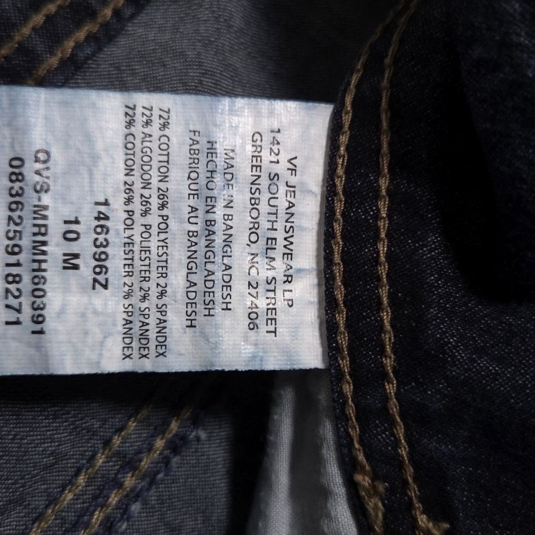 Vintage Riders Denim Cargo Shorts Womens 10 Medium Dark Wash Stretch Utility Pockets Size 32" / US 10 / IT 46 - 6 Thumbnail