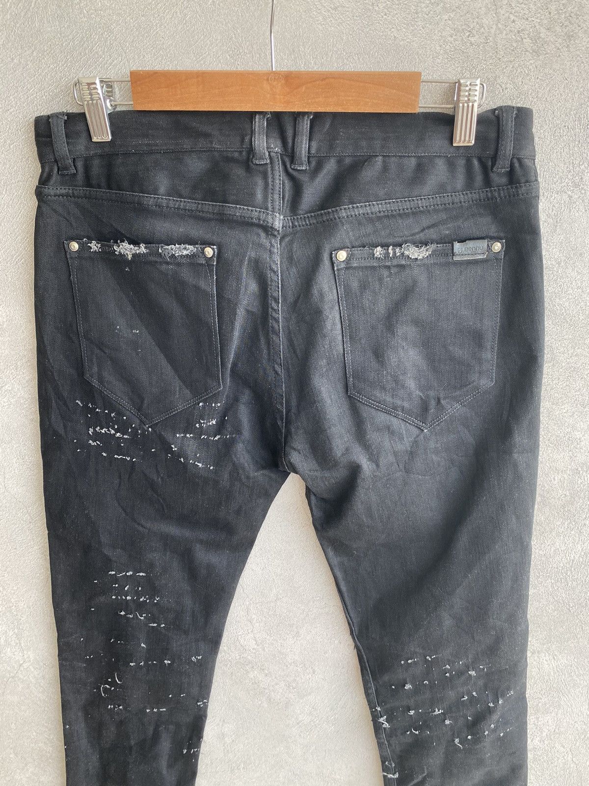 Japanese Brand Bennu Japan X Resurrection Handmade Japan Distressed Jeans Size US 30 / EU 46 - 7 Thumbnail
