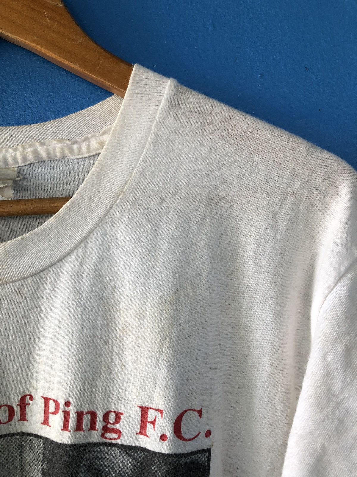 Band Tees Vintage 90s the sultan of ping Irish band Size US M / EU 48-50 / 2 - 11 Thumbnail