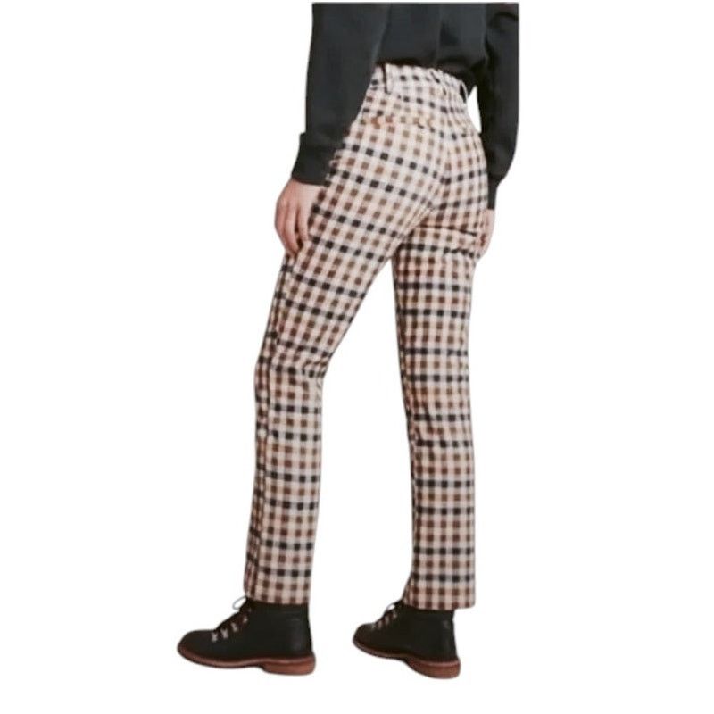 Anthropologie Anthropologie Checkered Corduroy Pants | Size 4 Size 27" / US 4 / IT 40 - 7 Thumbnail