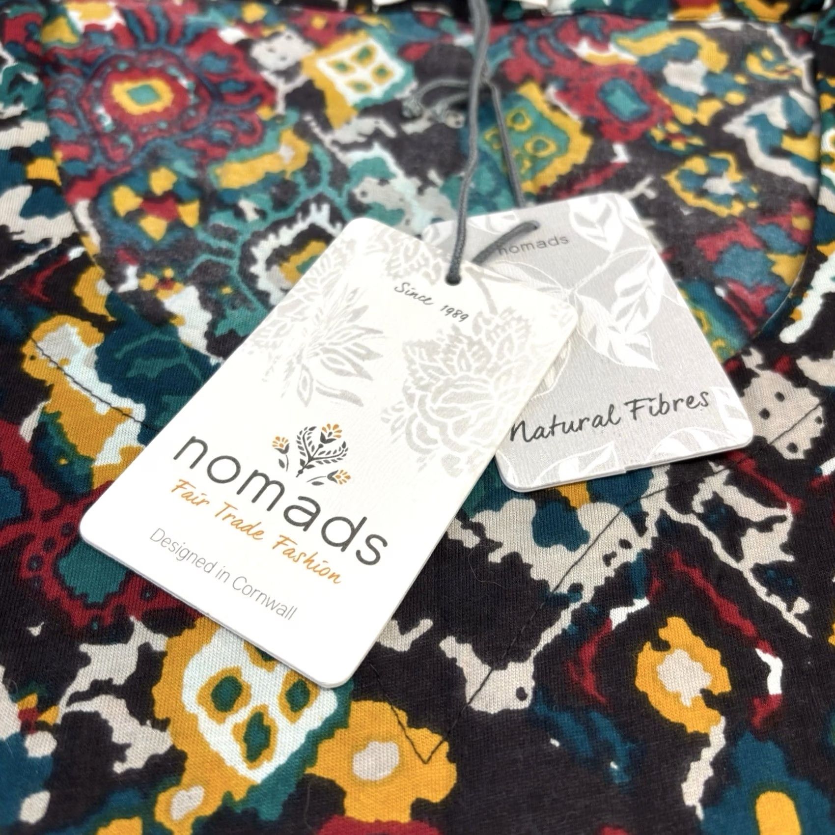 Vintage Nomads Karensa Printed Tunic 16 Women’s Multi Notched Neck Long Sleeve Casual Travel Party/Cocktail BNWT Mens? Size XXL / US 16-18 / IT 52-54 - 5 Thumbnail