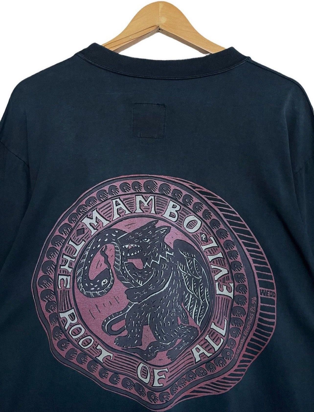 Mambo Vintage 90s Mambo Root Of All Evil Long Sleeve Tee Size XXL Size US XXL / EU 58 / 5 - 8 Thumbnail