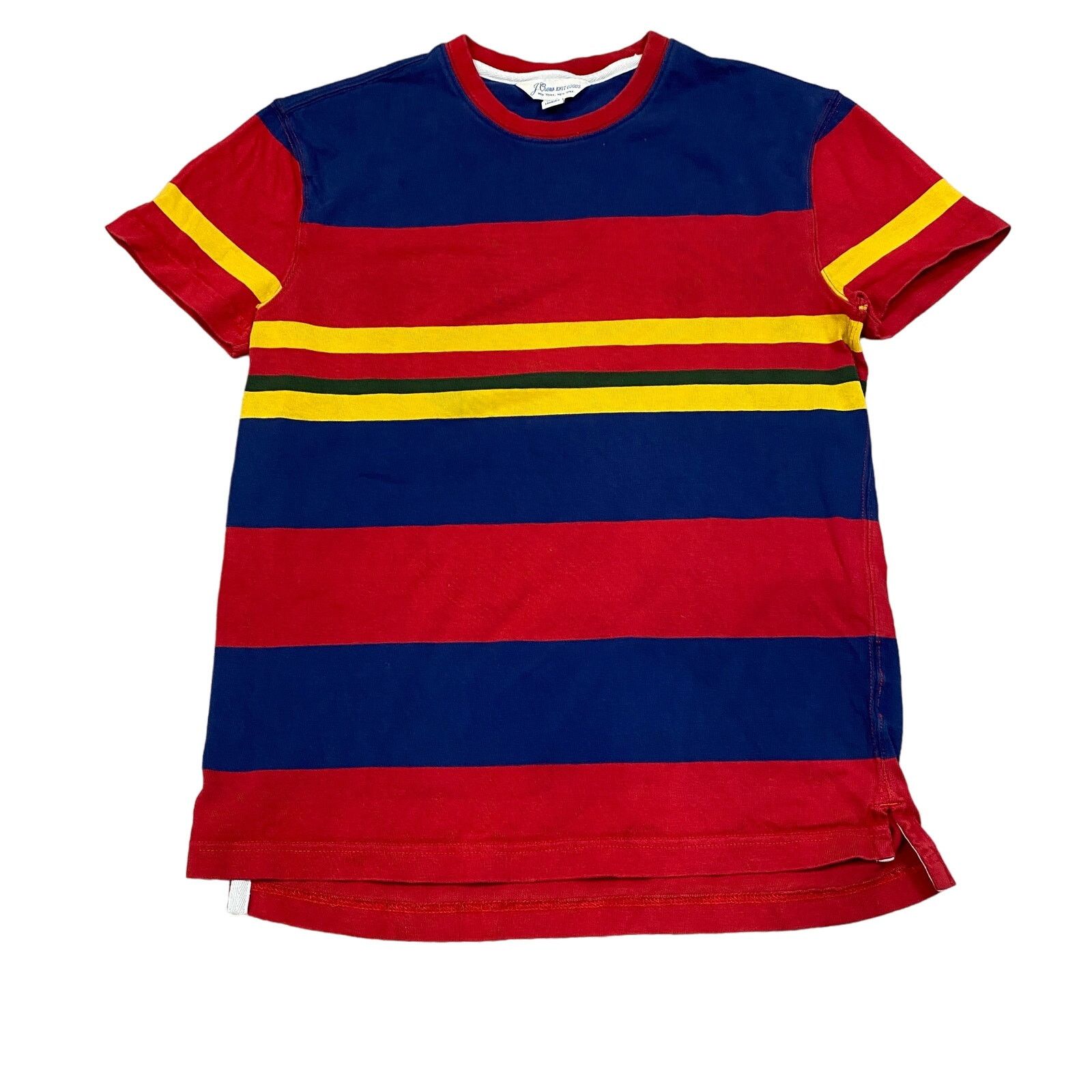 J.Crew J. Crew Knit Goods Striped Retro Short Sleeve Shirt Men's XS Size US XS / EU 42 / 0 - 1 Thumbnail